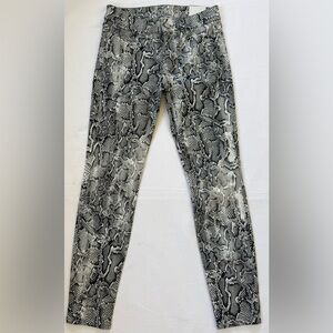 White House Black Market Printed Skinny Ankle Jeans